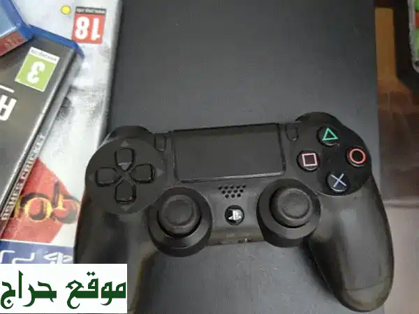 لعبة بلا حدود!  PS4 معدّل مع 3 ألعاب وأداة تحكم - جاهز للعب!