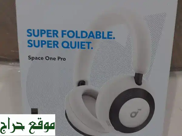 سماعة Anker Soundcore Space One Pro البيضاء: تجربة صوتية...