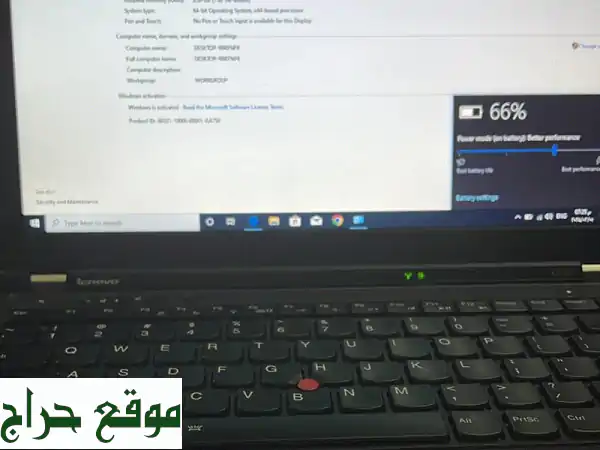 لاب توب لينوفو i5 سريع وقوي - بحالة ممتازة! (SSD 256GB, 8GB RAM)