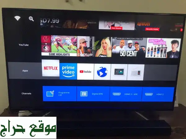 تلفزيون سوني براڤيا 55 بوصة 4K UHD ذكي - حالة ممتازة! ✨