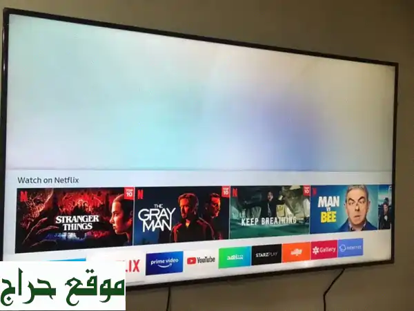 تلفزيون سامسونج 55 بوصة 4K UHD ذكي - عرض لا يُفوّت!