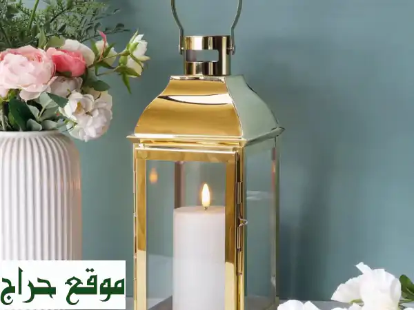 فانوس ذهبي ضخم لإضاءة ليالي رمضان.. أجواء رمضانية ساحرة!