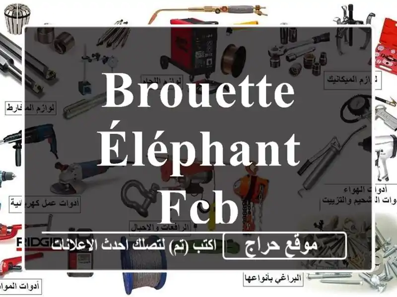 Brouette éléphant Fcb