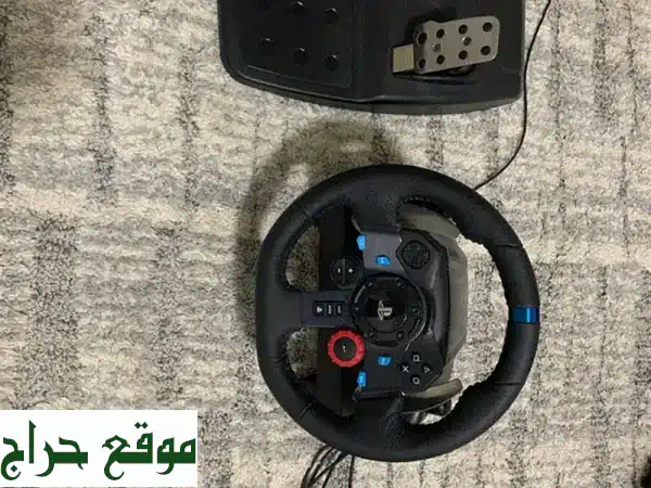 لوغيتك G29 + شيفتر (حالة ممتازة! استخدام خفيف جداً)