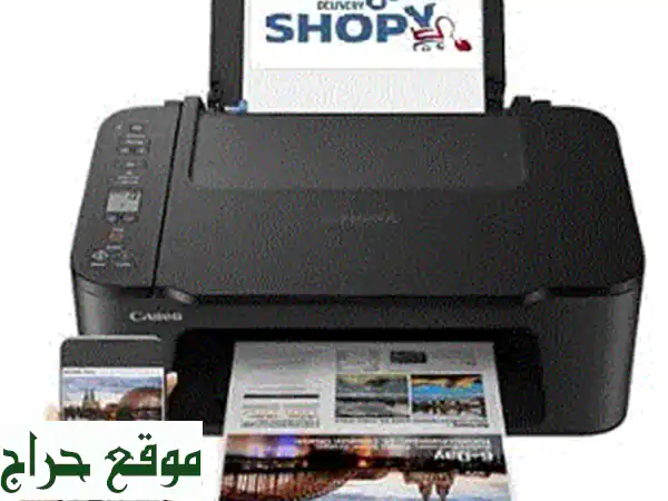 طابعة كانون TS3140 اللاسلكية - طباعة، مسح ضوئي،...