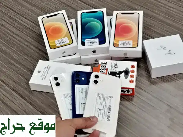 iPhone 12 (256 GB) - حالة ممتازة + 3 هدايا مجانية! 🎁 فقط من سكاي جادجتس عمان