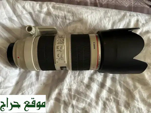 عدسة كانون EF 70-200mm f/2.8L IS II USM بحالة ممتازة -...