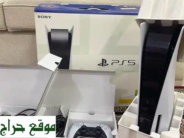 بلاي ستيشن 5 (PS5) كامل مع اكسسواراته - فرصة لا تُفوّت!