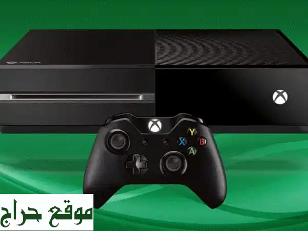 اكسب بوكس ون (Xbox One) بحالة ممتازة + ألعاب + جميع الكابلات!