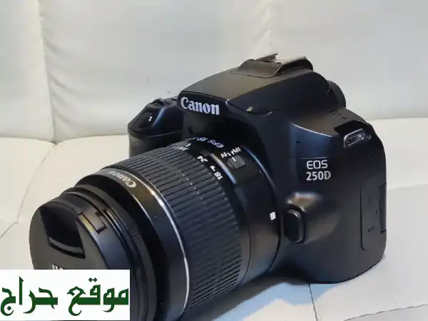 📸 كاميرا Canon 250D + ملحقاتها كاملة! جاهزة للتصوير ✨