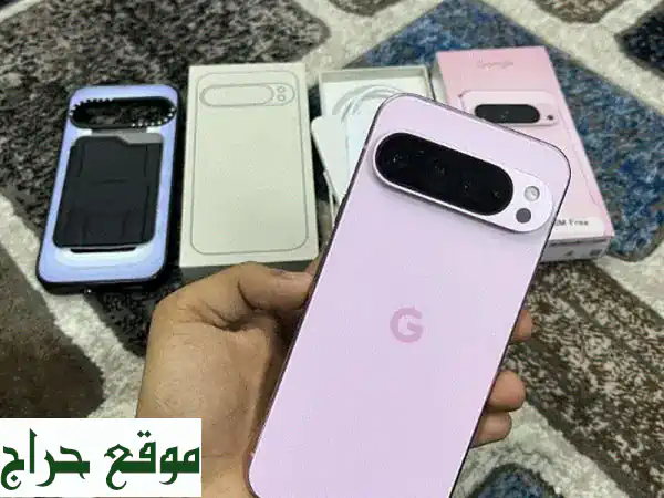 جوال جوجل Pixel 9 Pro XL (وردي) بحالة ممتازة - 256 جيجا - عرض...