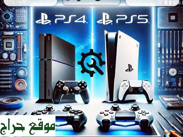 تصليح PS4 و PS5 - حلول سريعة وفعالة لجميع مشاكلك