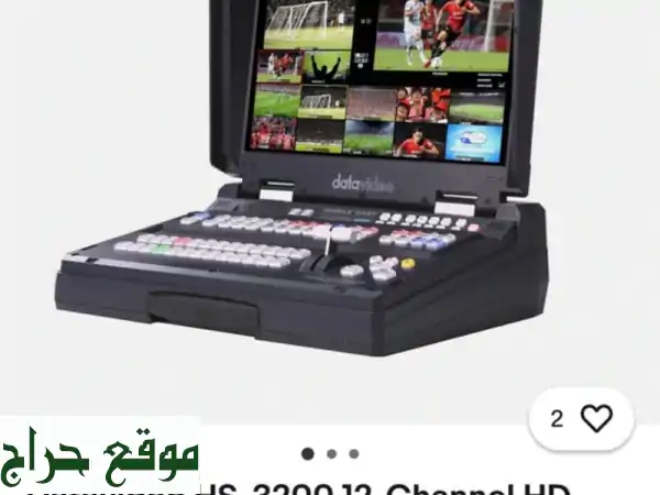 ميكسر فيديو احترافي Datavideo HS-3200 12 قناة HD - بث...
