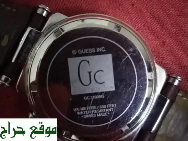 ساعة GC سويسرية أصلية - فرصة ذهبية بسعر لا يُفوّت!