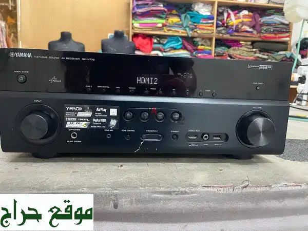 ياماها RX-V775.7 - مُعالج صوتي متكامل بحالة ممتازة!...