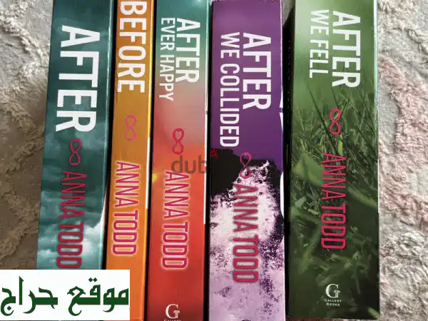 مجموعة كتب After كاملة - يوم الكتاب خصم خاص!