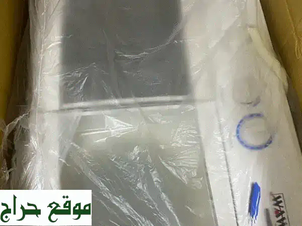 ودّع عناء الغسيل مع غسالة ملابس حوضين + مجفف:...