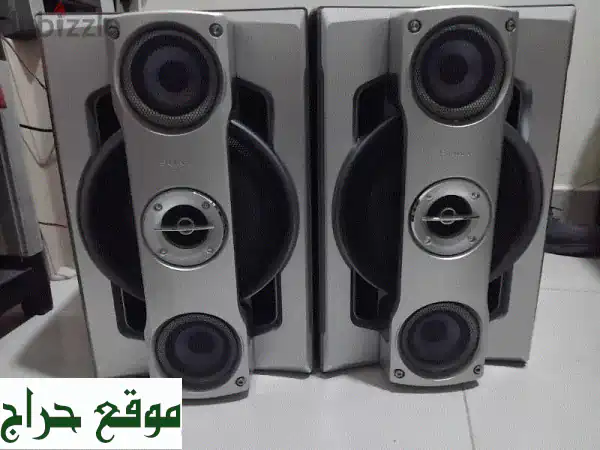 سماعة ‎Sony Music HiFi‎ (MHC-GN88D) - صوت قوي ونقي، بحالة ممتازة!