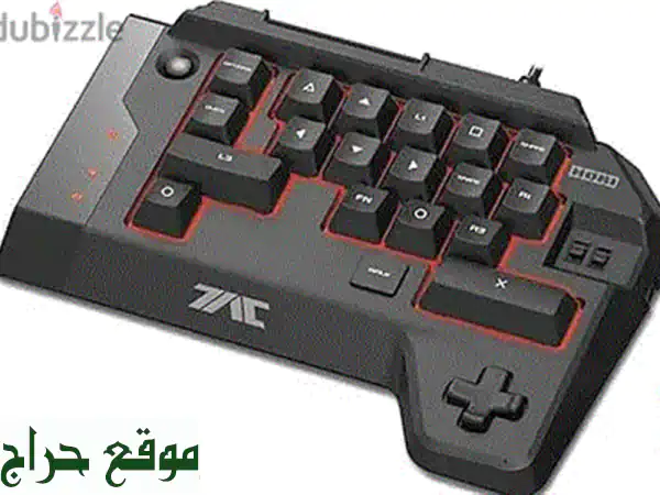 لوحة مفاتيح ألعاب HORI TAC احترافية - PS4/PS3/PC - بحالة ممتازة!
