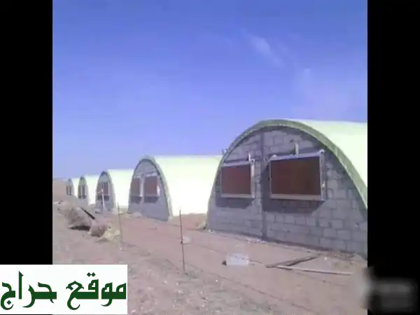 فك وتركيب بيوت محمية (عادية ومكيفة) + صالات زراعية - خبرة عالية وسرعة في التنفيذ