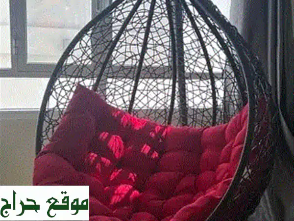استرخِ وارتاح مع مرجوحة كرسي حديقتك الأنيقة -...