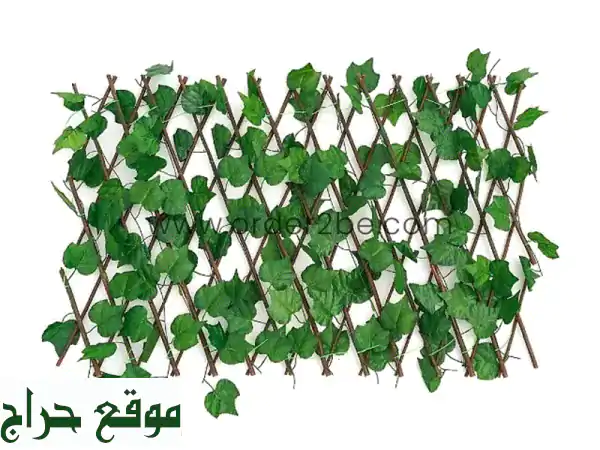 سياج حديقة قابل للتمدد بأوراق خضراء واقعية - 3 أمتار! 🌿
