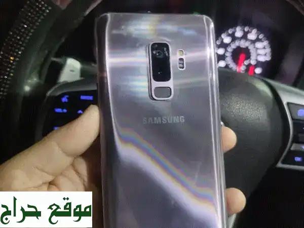 سامسونج S9 Plus بحالة ممتازة - سعة 256 جيجا + رام 6 جيجا -...