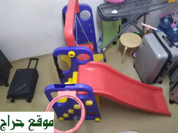 متعة لا تُقاوم لأطفالك! ➡️  مرجيحة وزحليقة مع...