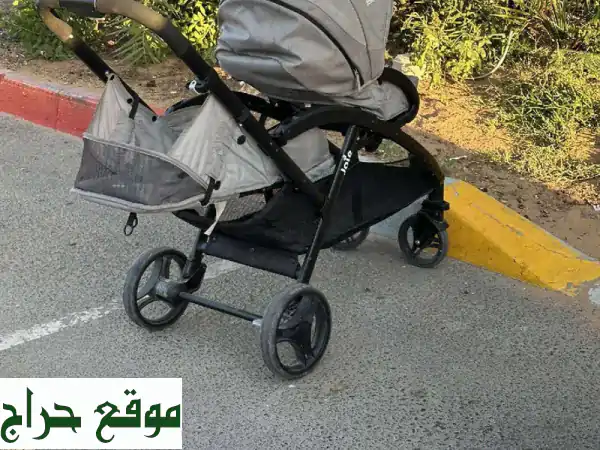 عربة أطفال مزدوجة رائعة بسعر لا يُصدق! 120 درهم فقط في أبوظبي
