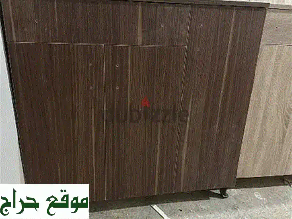 شَنْفِيرَة أنيقة مع مرايا -  أبيض فاخر ومسكات خشبية! توصيل مجاني!