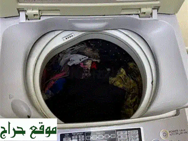 غسالة ملابس أوتوماتيكية 6 كيلو - بحالة ممتازة! ✨