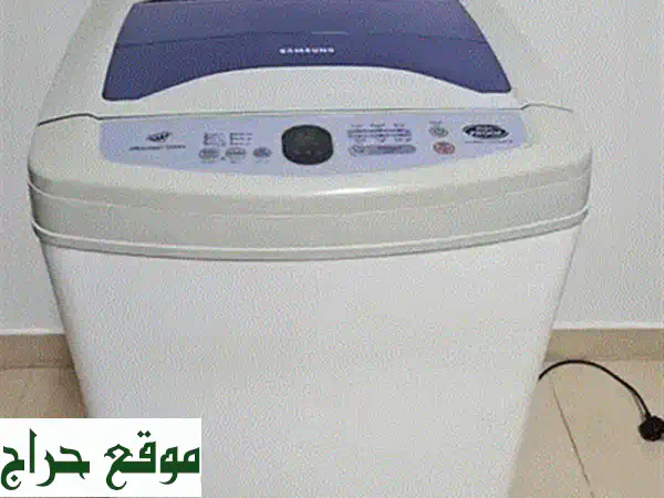 غسالة ملابس ١٤ كيلو + مجفف - بحالة ممتازة! (مستعملة ٦ أشهر فقط)