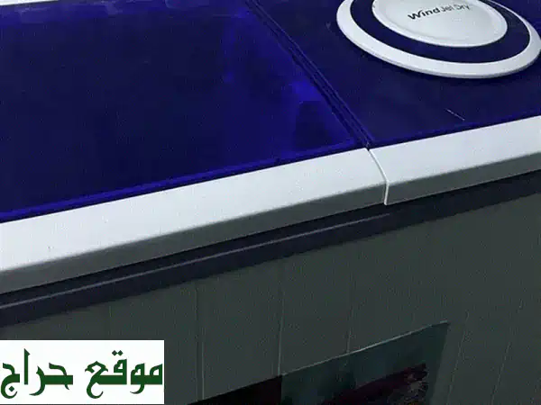 غسالة ملابس ١٤ كيلو + مجفف - بحالة ممتازة! (مستعملة...