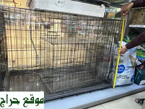 قفص طيور كبير قابل للطي - بحالة ممتازة! (42 دينار...