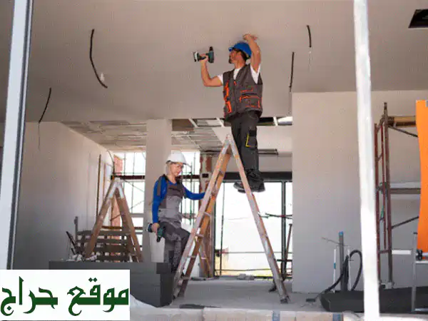 تشطيبات فلل وشقق فاخرة:  أعمال جبسون بورد،...