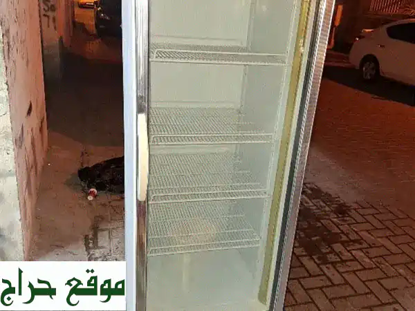ثلاجة عرض زجاجية (بيرل) 450 لتر - حالة ممتازة! عرض خاص!