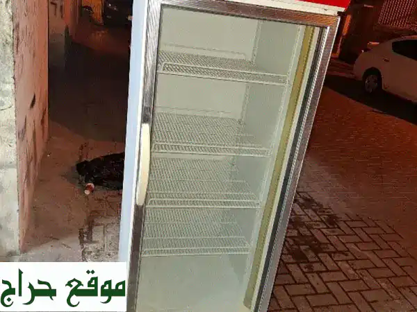 ثلاجة عرض زجاجية (بيرل) 450 لتر - حالة ممتازة! عرض خاص!