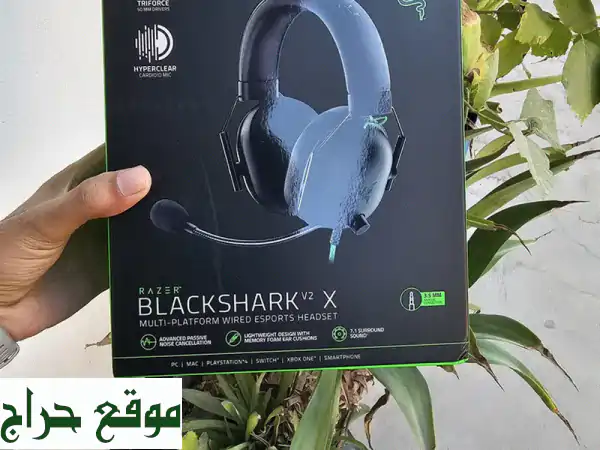 Razer BlackShark V2 X: غامر بعالم الصوت المذهل! 🎧