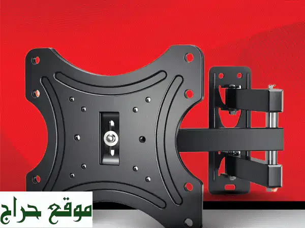 حامل حائط تلفزيون متين - مثالي لشاشات 13-43 بوصة -...