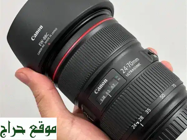 عدسة Canon EF 24-70mm f/2.8L USM II جديدة -  مستوردة من ألمانيا!