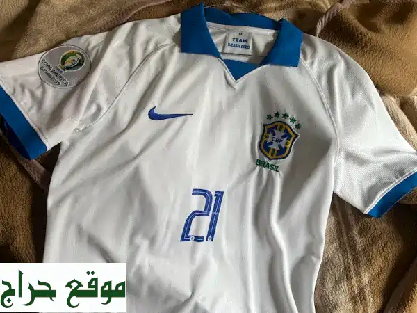 قميص ريتشارليسون الأصلي من كوبا أمريكا 2018 - مقاس XL...
