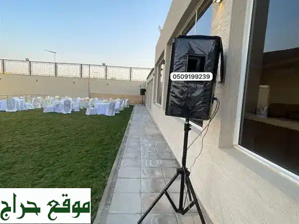 تأجير بروجكتر، شاشات، وسماعات صوت عالية الجودة...