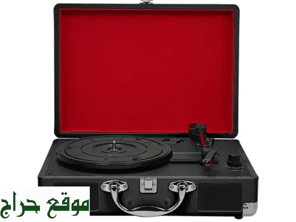 استمتع بسحر الموسيقى مع مشغل أسطوانات الفينيل الرائع!