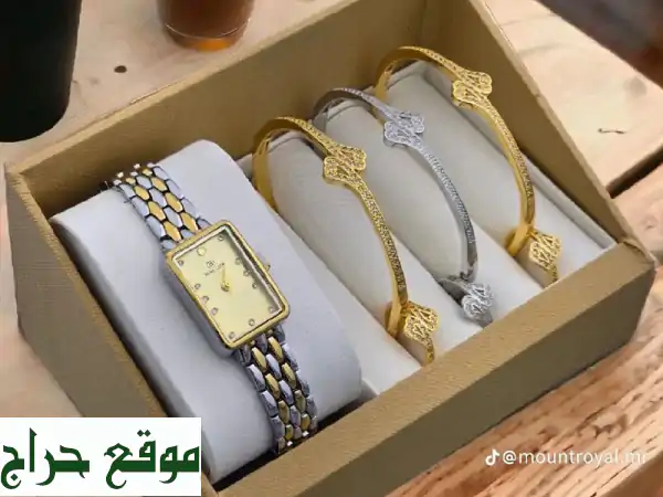 ساعات نسائية أنيقة: ضد الماء، الخدش، مع ضمان سنتين!