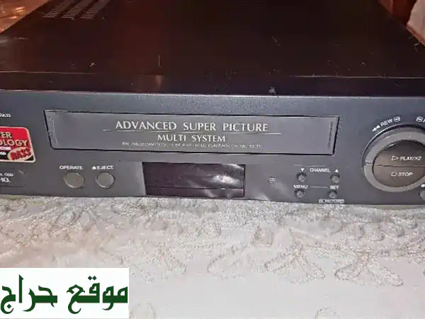مشغل فيديو شارب VC-RA33 (VHS, VCR) - يعمل بكفاءة عالية!...