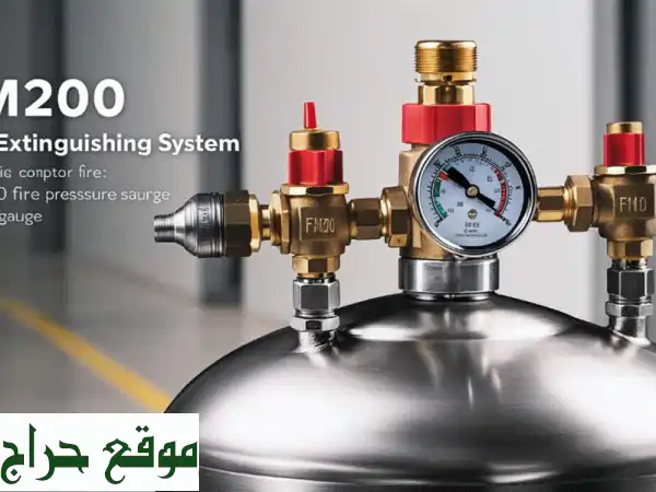 حماية ذكية لمنشأتك الحساسة: نظام إطفاء FM200 بدون أضرار