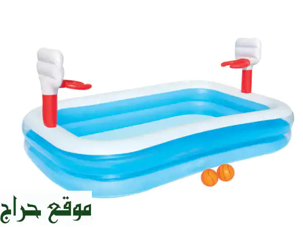 مسبح قابل للنفخ + منفاخ | 180 ريال فقط! ☀️  أسرع،...