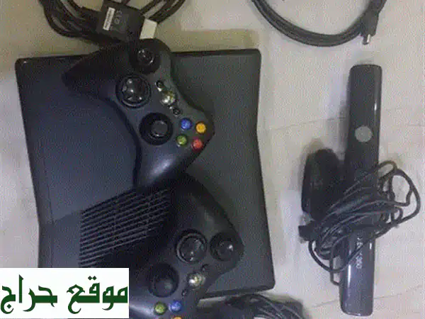 Xbox 360 مع Kinect و 8 ألعاب - سعر مغرٍ! (مشكلة بسيطة)