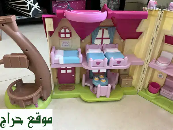 بيت دمى فاخر من Early Learning Center - 11 قطعة!  حالة ممتازة