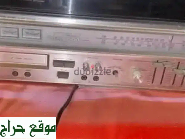 عودة إلى الماضي الساحر: نظام ستيريو فينيل Vintage SANYO GXT747 - تجربة صوتية استثنائية!